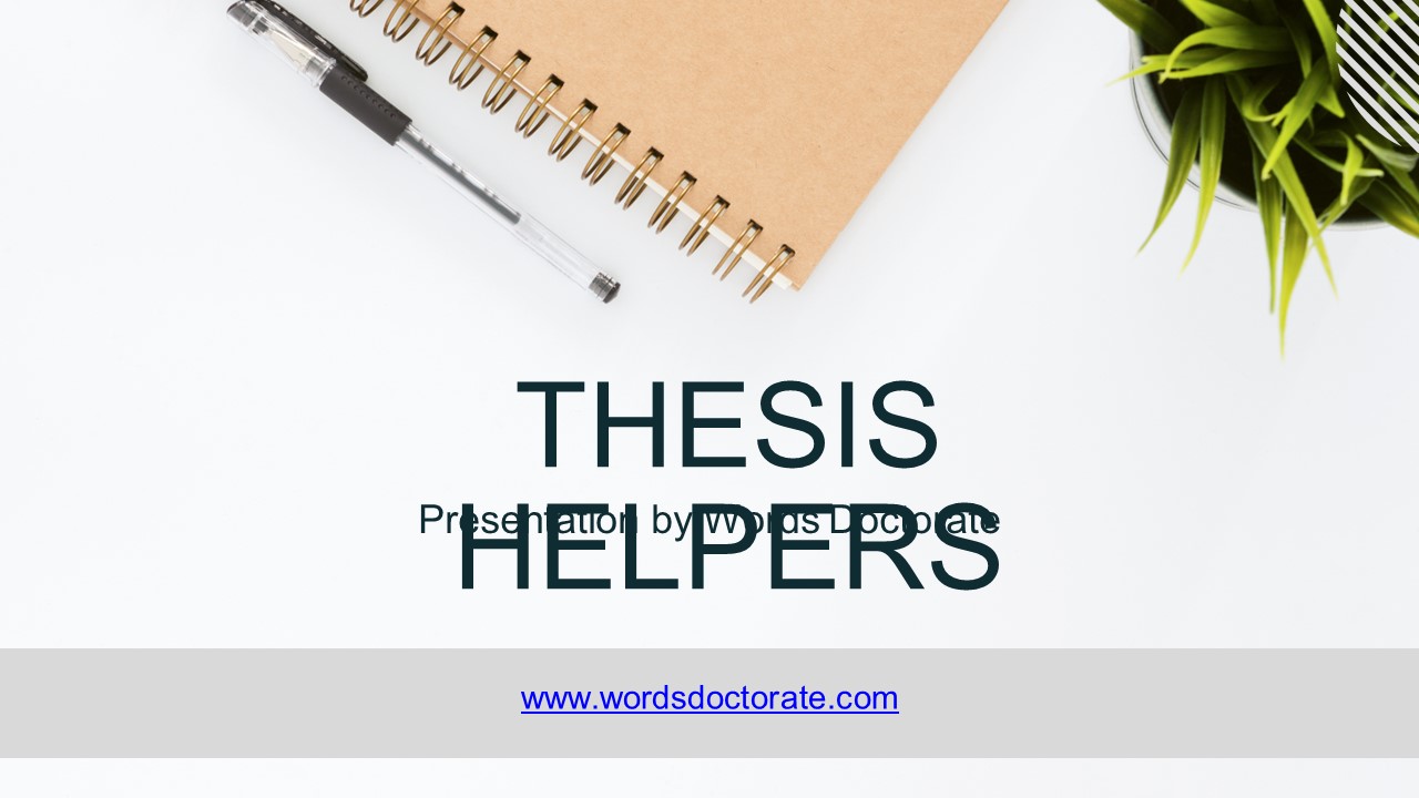 Professional Thesis  in Los Angeles