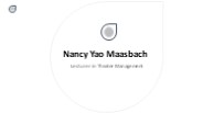 Nancy Yao Maasbach - A Performance-Driven Individual