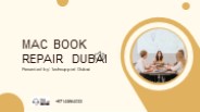 Macbook Repair Service Dubai