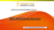 MEP BIM Services | Building Information Modelling