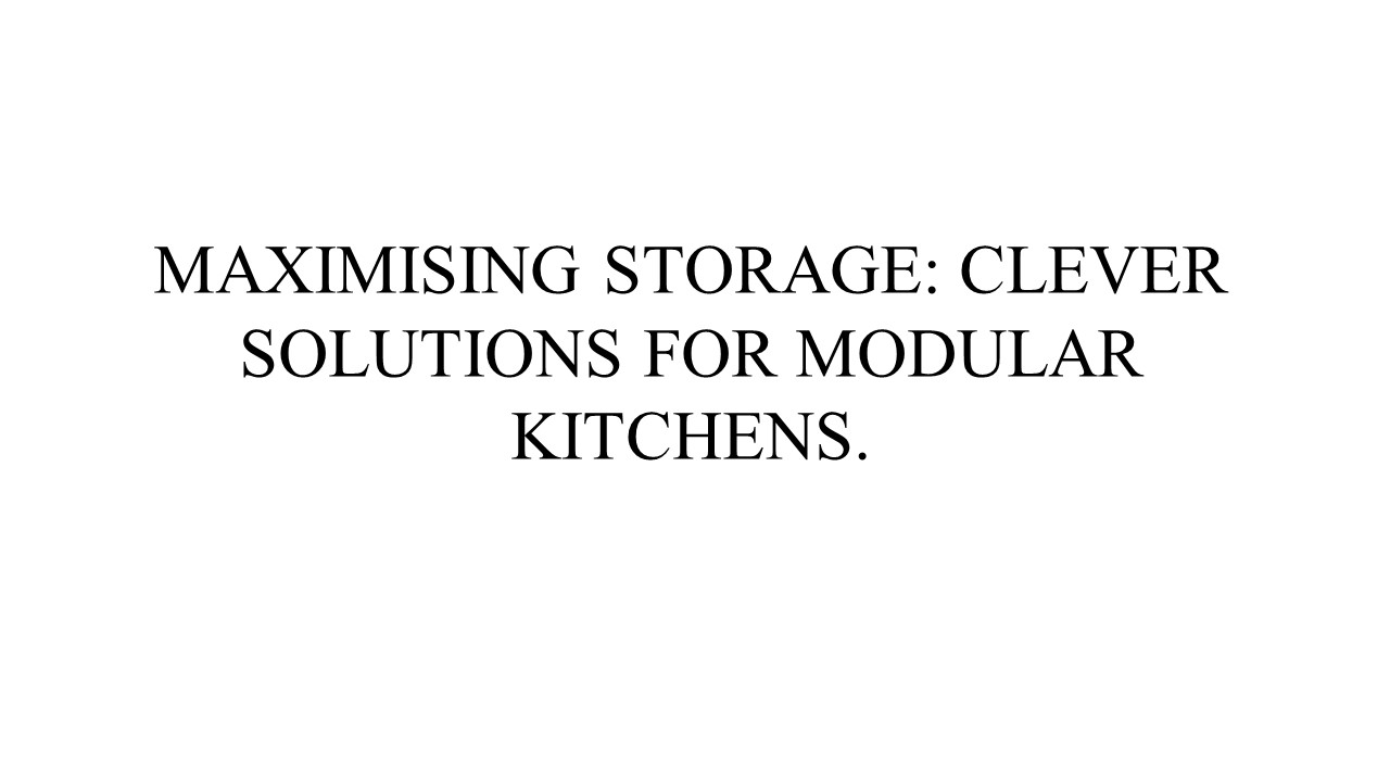 Dream KItchens - Modular kitchens