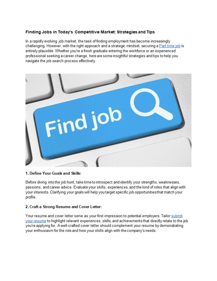 finding a job | job sites | online jobs