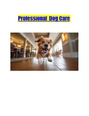 Professional Dog Care