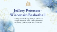 Jeffrey Peterson - Wisconsin - An Inspirational Adept
