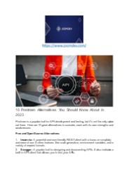 10 Postman Alternatives You Should Know About in 2023