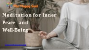Meditation for Inner Peace and Well-Being