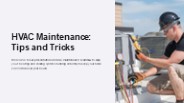HVAC Maintenance: Tips and Tricks