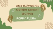 Best Flowers For Birthday Bouquet Delivery