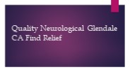 neurological glendale ca