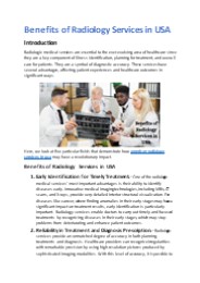 Benefits of Radiology Services in USA (1)