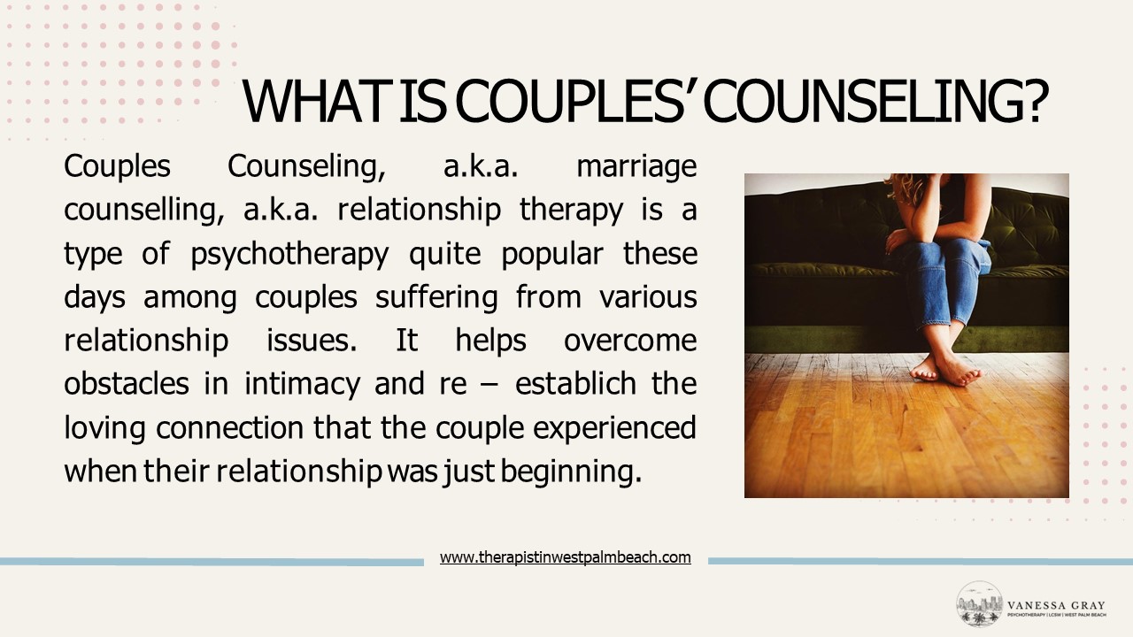 Therapist in West Palm Beach | Psychotherapist in West Palm Beach