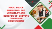 Food truck brampton