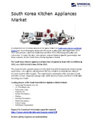 South Korea Kitchen Appliances Market