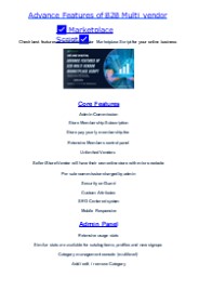 ✅Amazing Features of Marketplace Script✅