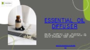 Essential Oil Diffuser | The Fragrance Room