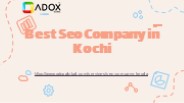 Best SEO Company in Kochi