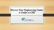 Elevate Your Engineering Career- A Guide to CPE