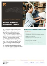 NetSuite Warehouse Management System - Cinntra