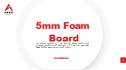 5mm Foam Board
