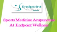 Sports Medicine Acupuncture At Endpoint Wellness
