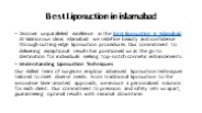 Best Liposuction in islamabad