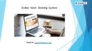 Online Hotel Booking System