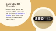 SEO Services Charlotte