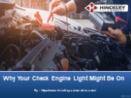 Why Your Check Engine Light Might Be On