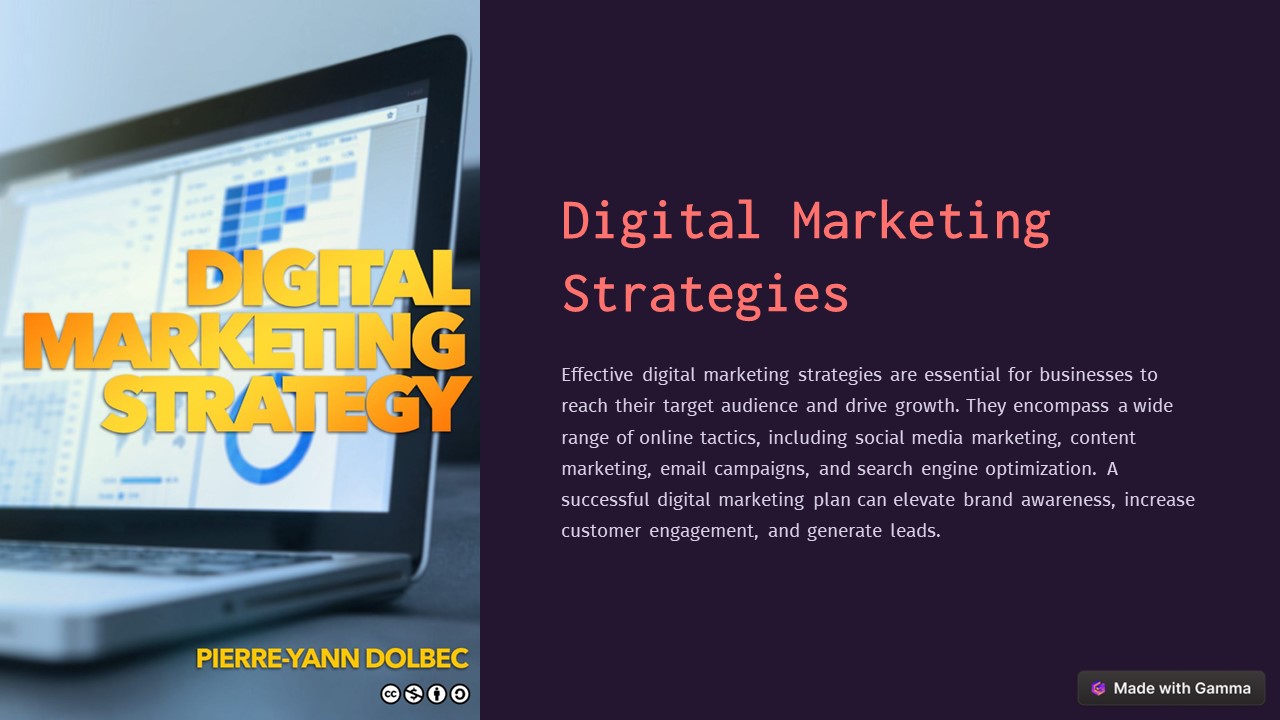 Digital marketing strategies