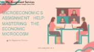 Microeconomics Assignment Help: Mastering the Economic Microcosm