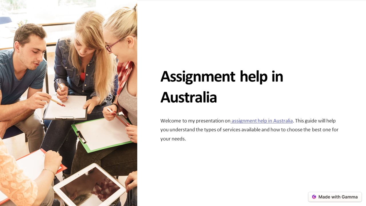 Achieve Excellence with Do My Assignment Help Australia's