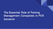 Self-Ticketing Car Park Management
