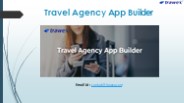 Travel Agency App Builder