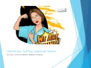 Healthcare Staffing Agencies Toronto