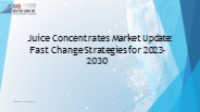Juice Concentrates Market