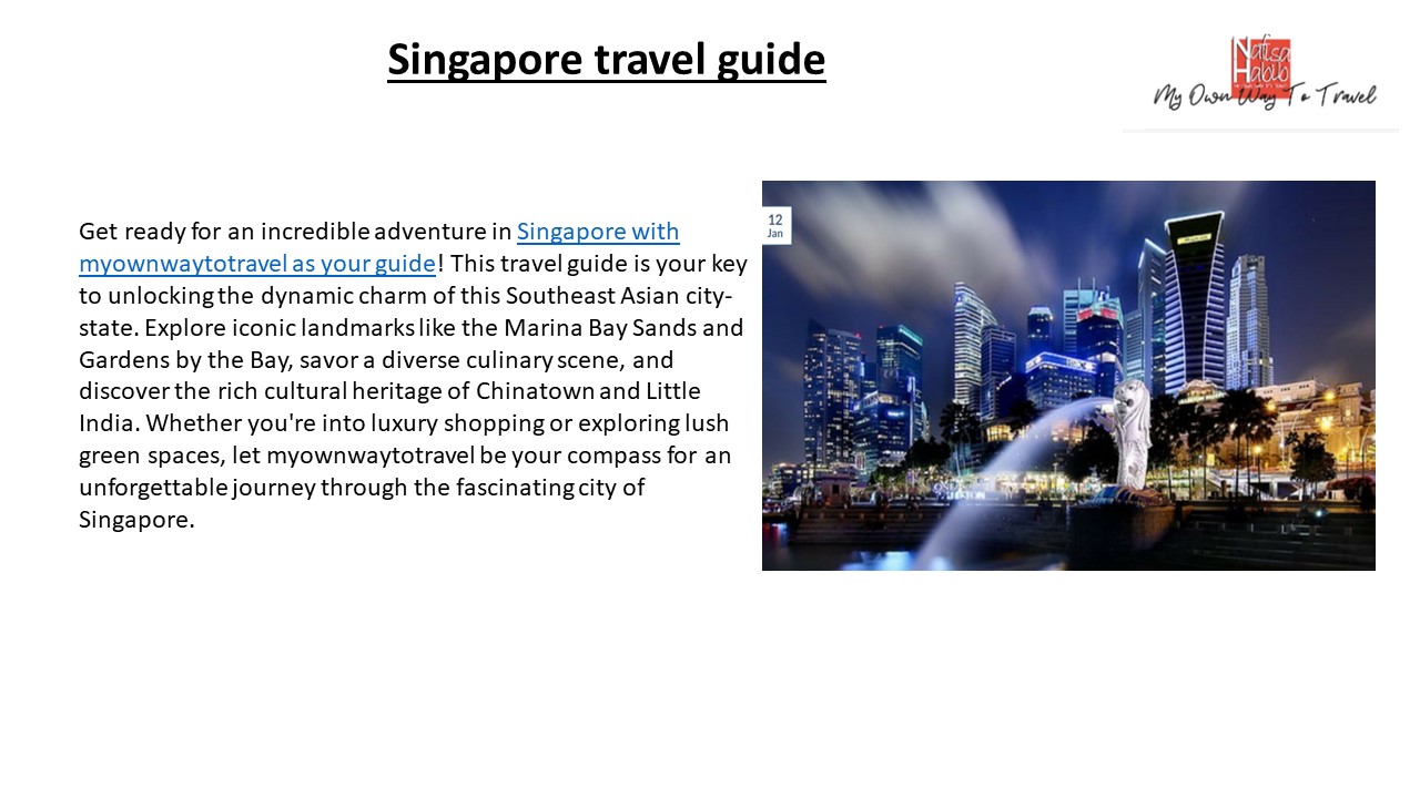 Singapore travel guide