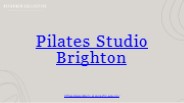 Pilates Studio Brighton