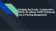 ANPR Parking Systems For Car Parks in UK