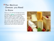 The Mexican Cheeses you Need to Know
