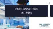 Paid Clinical Trials in Texas