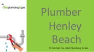 Plumber Henley Beach