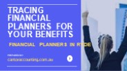 Tracing Financial Planners For Your Benefits