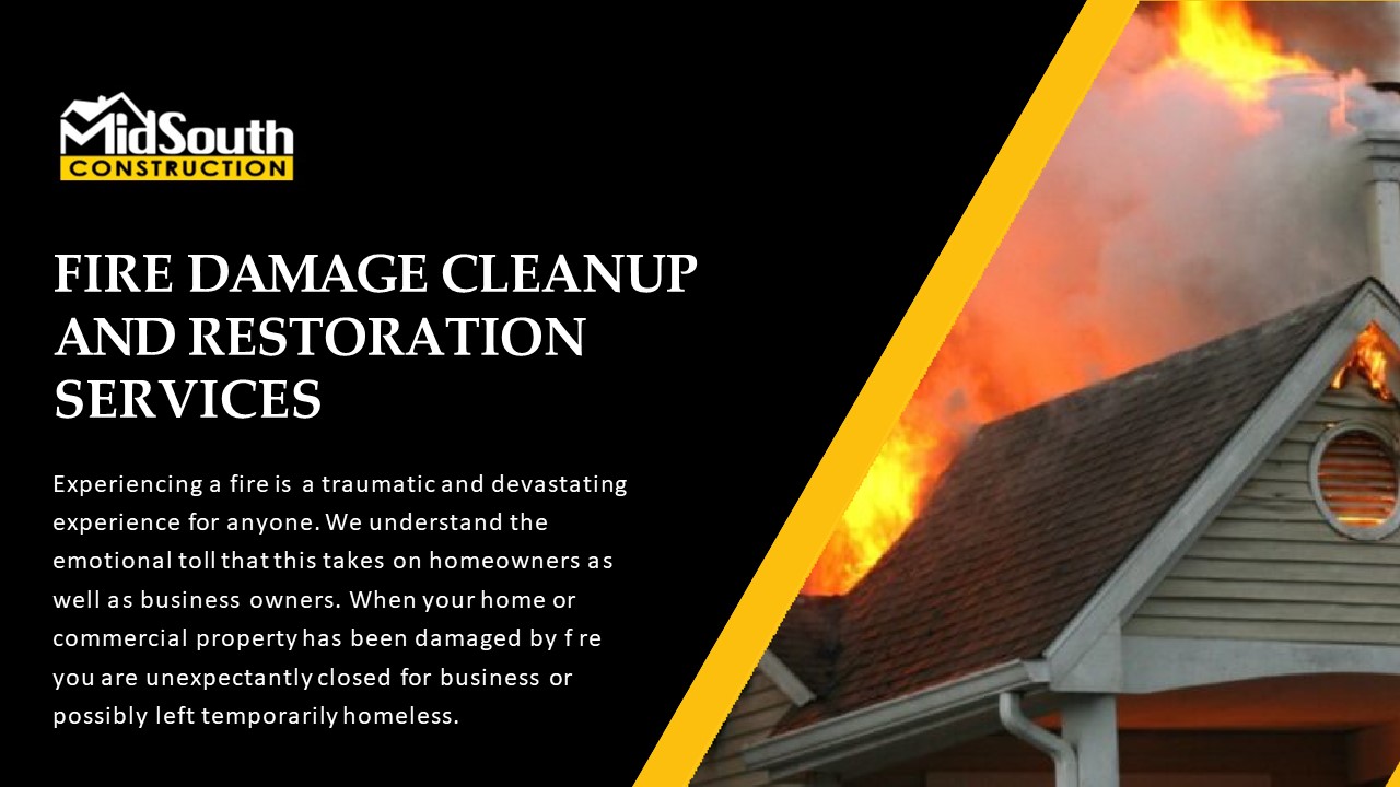 Fire Damage Cleanup & Restoration Services Nashville