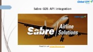 Sabre GDS API Integration