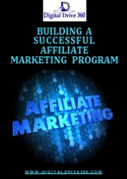 Building a Successful Affiliate Marketing Program