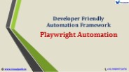 Playwright Automation Online Training | Visualpath (1)
