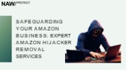 Safeguarding Your Amazon Business: Expert Amazon Hijacker Removal Services