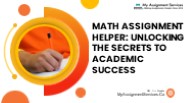 Mathematics Expert: Your Dedicated Companion for Assignment Help