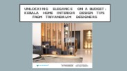 Kerala Home Interior Design