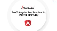 Top 10 Angular Best Practices to Improve Your App